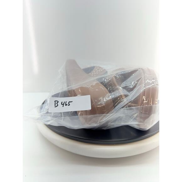 Crocs Monterey Shimmer Womens 11 Wedge Flip Flop Sandals Bronze Brown Platform - Picture 13 of 13